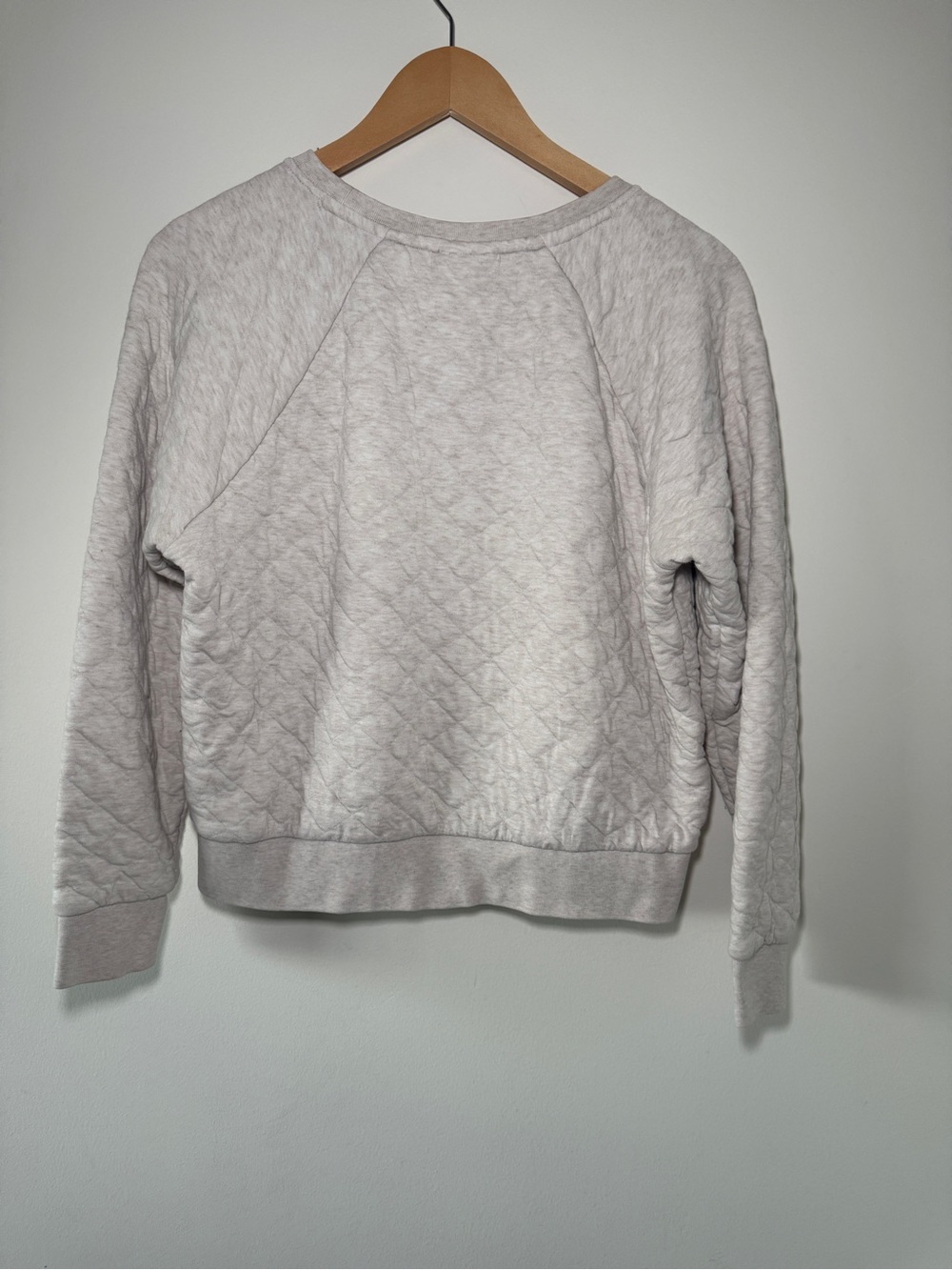 Patagonia Organic Cotton Quilt Crew Sweatshirt Drifter Grey M - Picture 4 of 4